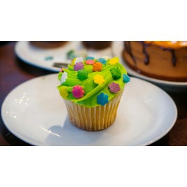 EDIBLE ACCENT FLOWER POWER - Gluten-free, Egg Free, Nuts Free, Kosher, Sprinkle Medley Mix, For Baking, Decorating, Cookies, Cupcakes, Cakes, Topping, Jimmies, Sugar Shapes