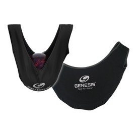 Genesis Bowling Deluxe See Saw Bowling Ball Holder/Cleaner - Black/Black