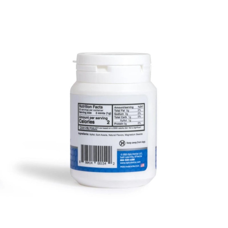 Epic 100% Xylitol Mints - Aspartame Free, Sugar Free -