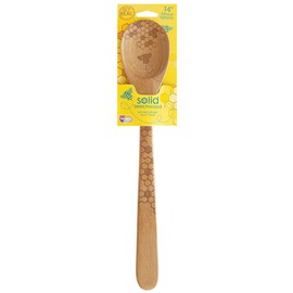 Talisman Designs Laser Etched Beechwood Sauce Spoon | Honey Bee Design | Cooking & Serving Spoon | Cute & Functional Kitchen Tool | Decorative Wooden Utensils