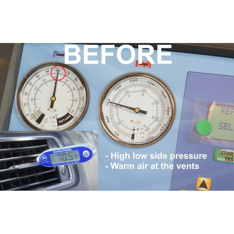 RKX AC Compressor Control Solenoid Valve Compatible with Denso 7SEU17C