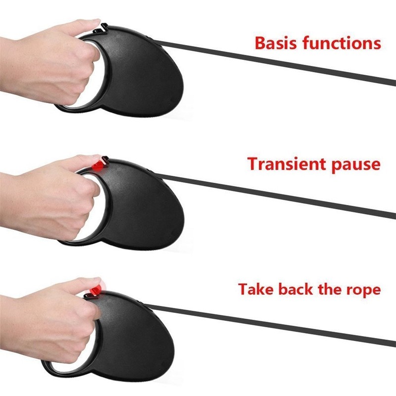 Auto Retractable Dog Leash Explore Training Lead - 10 Ft/16.6Ft