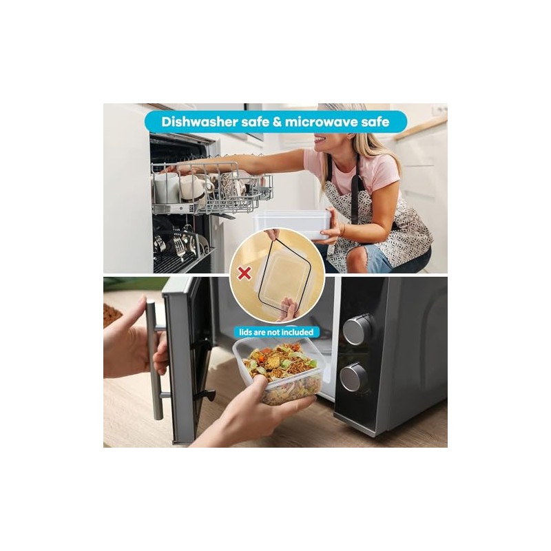 5-Piece Leakproof Fruit and Vegetable Storage Containers Set