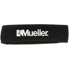 Mueller Sports Runner's Jumper's Knee Strap Patella Support Brace Black 1 STRAP