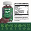 Iron Gummies Supplement with Vitamin C – 10 mg Iron