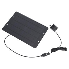 Cocoarm Solar Fountain Kit, Leistungsstarker Wasserfluss, Einstellbar