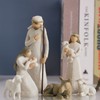 6PCS Resin Figures Fine Workmanship Art Ornaments for Household Office