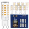 G9 LED Bulb 4W (40W Halogen Equivalent Bulbs) 8 Pack,