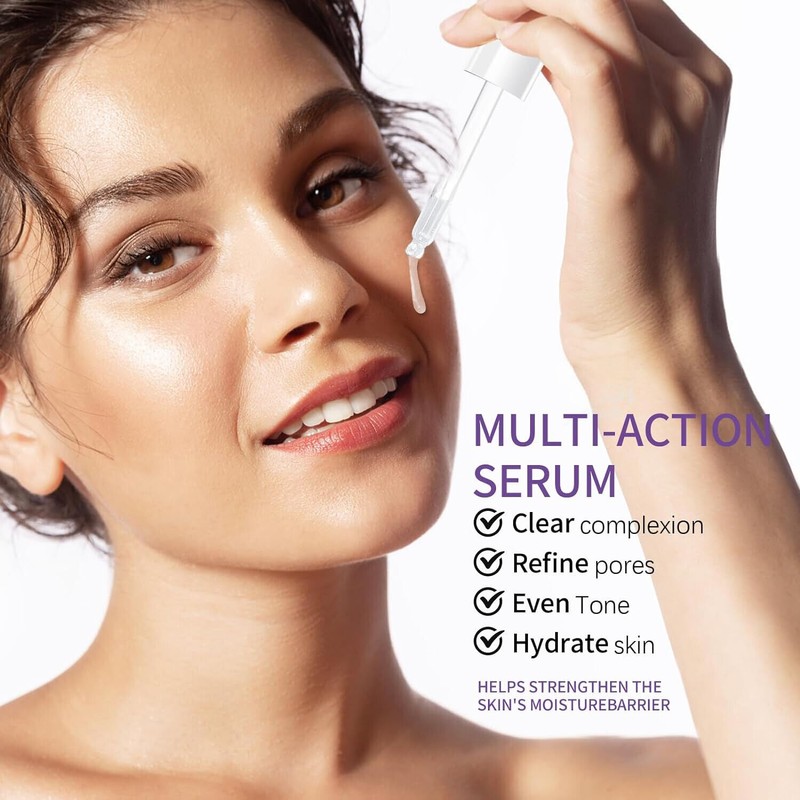 debaiy 3 Pack Niacinamide Serum with Ceramide for Face Moisturizing