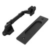 Sliding Barn Door Handle Set, Heavy Duty Pull and Flush