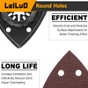 LEILUO LEILUO 127 Pcs Multi Tool Sanding Pad Kit 2Pcs