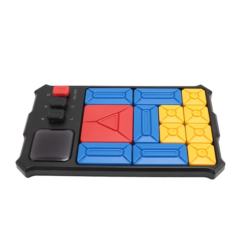 Electronic Slide Puzzle Game Over 500 Levels Educational Challenges Sliding