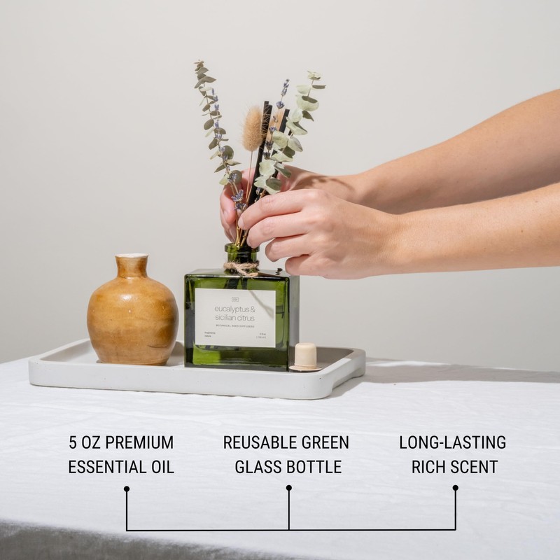 Craft & Kin Reed Diffuser with Dried Flowers | 5