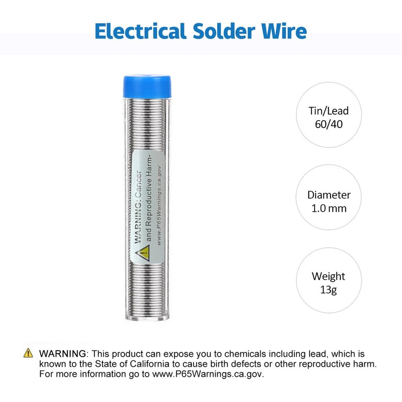 LDK Soldering Iron Kit Electric 60W 110V Adjustable Temperature Soldering