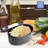 Akamino Cheese Grater, Grater Lemon with Food Storage Container &