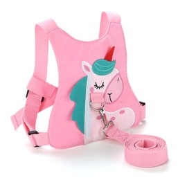 1 x Pink Lead, Adjustable Baby Bridle, Safety Belt for Walking, Children's Toddler Rope, Suitable for Children for Walking and Traveling.