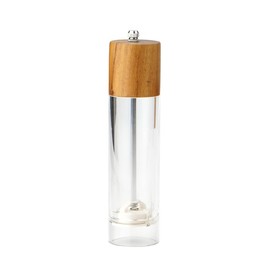 AGIgear Premium Acrylic Salt and Pepper Grinder, Manual Acacia wood Salt and Pepper Mills (Acacia wood8)