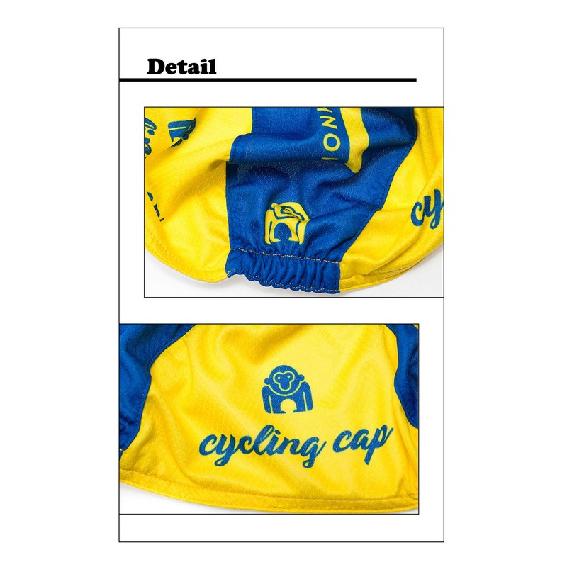 lapset Cycling Cap, Inner Cap, Unisex, Monkey Theme, 14 Colors,