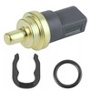 Bohaner Coolant Temperature Sensor with Retaining Spring Clip Motor for