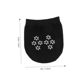 KESYOO 10 Pares Calcetines De Media Punta Dedos De Los Pies Medias Sandalias Forros De Zapatos Para Mujeres Tacones Altos Para Mujer Calcetines Mujer Calcetines De Mujer Women Nylon