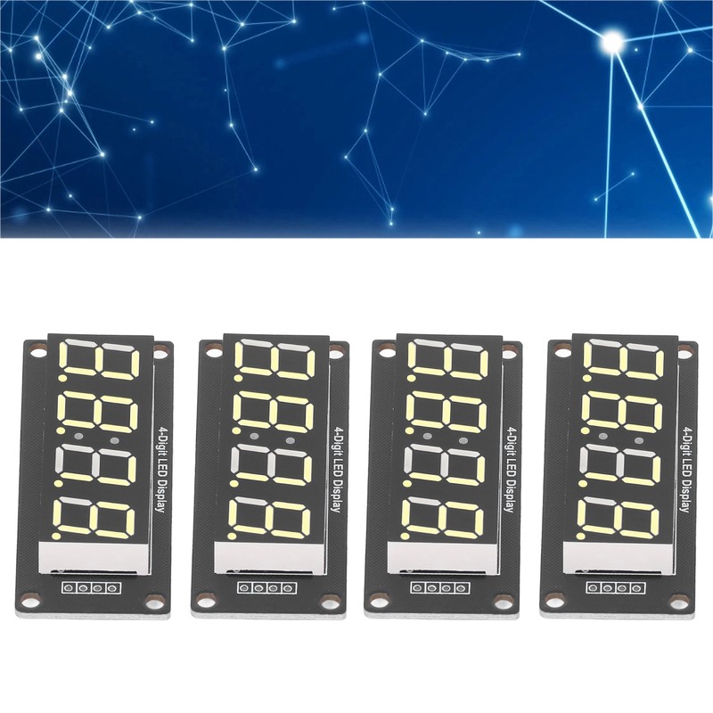4 Set 4 Digit Digital Tube LED Display Board 7