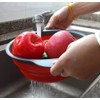 Collapsible Colander Set of 2 Round - Silicone Kitchen Strainer