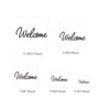 5PCS Welcome Stencils for Painting on Wood Wall Welcome Stencils
