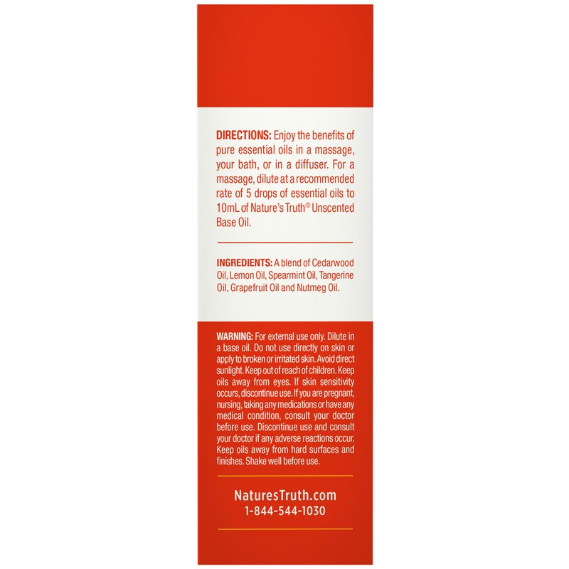 Nature's Truth Happiness Essential Oil | 15 mL | for