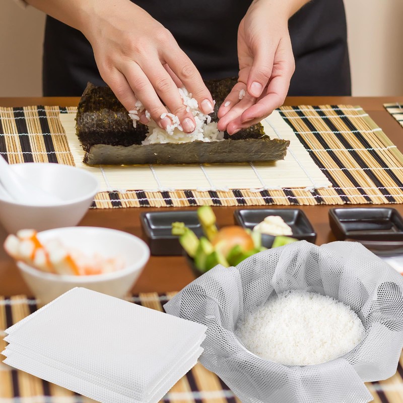 Rice Net 47" X 39" Sushi Rice Cooking Net, Nylon