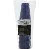 Creative Converting Premium 12-Ounce Plastic Cups, Navy Color, Package of