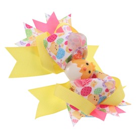 Baluue Cute Chick Hair Clips Easter Hair Accessories for Girls Non- Duckbill Tail Clips for Parties Birthdays and Cosplay Events