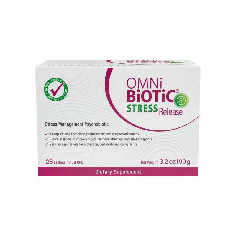 Stress Release - Clinically Tested Probiotic for Stress Management &