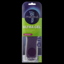 Maseur Buy Maseur Footcare Womens Ultra Gel Insoles 1 Pair Online