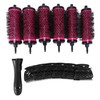 Clickinline 6pcs/set 3 Sizes Detachable Handle Hair Roller Brush with