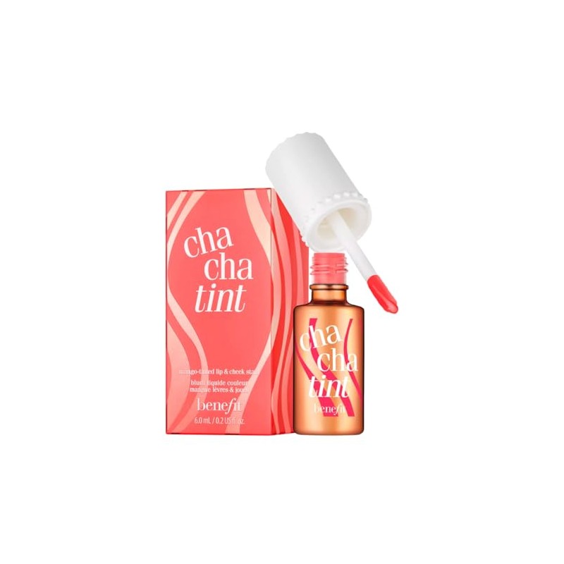 Benefit Cha Cha Tint Mango Tinted Lip & Cheek Stain,