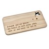 KATINGA Breakfast Board Star Cut-Out with Engraving (Friends)