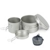 Belmont BM-094 Titanium Cooker Deep 4-Piece Set (Case Included) Made