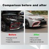 Sekeseauto Matte Black Front Right Side Bumper Fog Cover Compatible