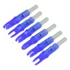 6Pcs Lighted Arrow Nocks High Visibility High Light Transmittance Waterproof