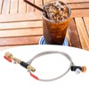 CGA320 G1/2 Cylinder Refill Adapter Dual Valve CO2 Tank Adapter