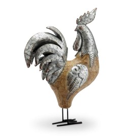 Barnyard Boss Rooster Sculpture