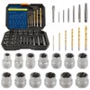 PRIDE&CRAFT 26Pcs Screw Extractor Set, Bolt Extractor Kit with HSS