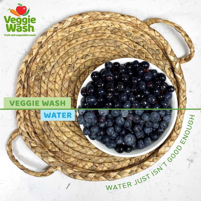 Veggie Wash Fruit & Vegetable Wash, Produce Wash and Cleaner,