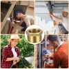 Pack of 8 Reducer 3/4 to 1/2 Brass Reducer Thread