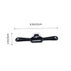 LALAFINA 2 Pieces Adjustable Flat Base Spokeshave Craft Hand Tool