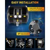 NAOEVO 4 Inch LED Pod Lights, Spot Flood LED Fog/Driving/Off