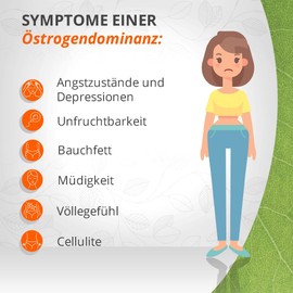 EstroLux Oestrogen Tablets - Vitamin B6, Rosemary, Lemon Balm, Black Pepper - Natural Product, Soy and Hormones Free - 120 Capsules by Sensilab