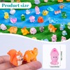 Teenzee 52 Pcs Mini Resin Animals 52 Styles Variety Tiny