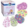 Ortopad® Parches de ojos de bambú para niñas, tamaño regular, 50/caja