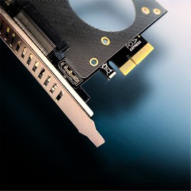 WANGCL PCIE 3.0 to U.2 Adapter Card High Speed PCIE X4 to U.2 Converter SFF8639 PCIE Split Expansion Card